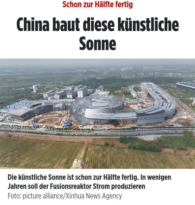 China's Hefei Project Headed for 2030 Power Target Is Fusion, Not Fission